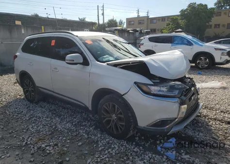 2016 Mitsubishi Outlander Se from USA, damaged, VIN JA4AD3A34GZ018424